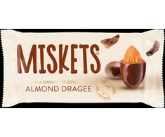 Miskets Milk Chocolate Almond Dragee 20g x 24 pcs x 6 display (TR)