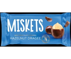 Miskets Milk Chocolate Hazelnut Dragee 20g x 24 pcs x 6 display (TR)