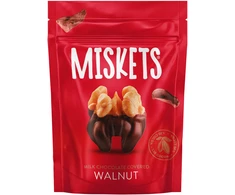 Miskets Milk Chocolate Walnut Dragee 70g x 12 pcs (TR)