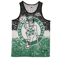 Mitchell &amp; Ness NBA Boston Celtics Vyriški berankoviai sportiniai marškinėliai