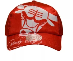 Mitchell &amp; Ness NBA Chicago Bulls Kepuraitė su dirželiu - HLUX1095-CBUYYPPPRED1