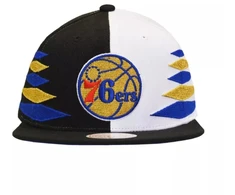 Mitchell &amp; Ness NBA Diamond Cut Filadelfijos 76ers Kepurė - HHSS1093-P76YYPPPBKWH