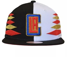 Mitchell &amp; Ness NBA Diamond Cut Los Angeles Clippers kepuraitė - HHSS1093-LACYYPPPBKWH