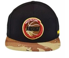 Mitchell &amp; Ness NBA HWC Houston Rockets Šokoladinė Kamufliažinė Kepuraitė - HHSS1101-HROYYPPPBLCK