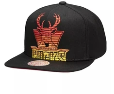 Mitchell &amp; Ness NBA Milwaukee Bucks Hardwood Classics Kepurė - 6HSSMM20017 MBUBLCK