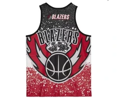 Mitchell &amp; Ness NBA Portland Trail Blazers sportinė liemenė