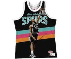 Mitchell &amp; Ness NBA San Antonio Spurs Tim Duncan marškinėliai be rankovių