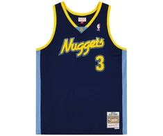 Mitchell &amp; Ness NBA „Swingman“ Allen Iverson marškinėliai Denver Nuggets SMJY4205-DNU06AIVASBL