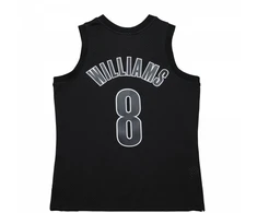 Mitchell &amp; Ness NBA Swingman Brooklyn Nets Deron Williams marškinėliai M SMJY6513-BNE12DWMBLCK