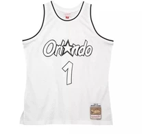 Mitchell &amp; Ness Orlando Magic Penny Hardaway 1994-1995 Balta Juoda Swingman marškinėliai