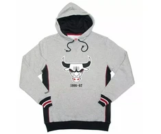 Mitchell &amp; Ness Pinnacle Heavyweight Fleece NBA Čikagos Bulls Hoodie