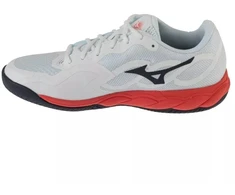 Mizuno Wave Enforce Court AC Teniso bateliai 61GA243260 Balta 41