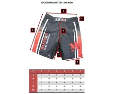 MMA šortai Masters