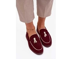 Mokasinai bordo eco suede Darwen – komfortui ir elegancijai kiekviename žingsnyje.