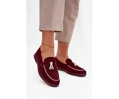 Mokasinai bordo eco suede Darwen – komfortui ir elegancijai kiekviename žingsnyje.