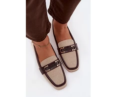 Mokasinai su dekoratyvine sagtimi Step in style