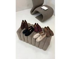 Mokasinai su zomšos imitacijos viršutine medžiaga Step in style