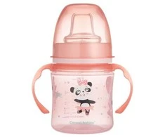 CANPOL 35/207 EasyStart treniruočių puodelis 120ml - Sweet fun pink