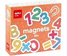 Mokomoji priemonė - mediniai magnetiniai skaičiai