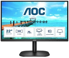 Ausinės MONITORIUS AOC LED 21.5" 22B2H/EU