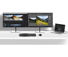 HP 732xk Series 7 Pro 4K TB4 4 Docking Monitorius - 31.5" 3840x2160 UHD 450-nit 120Hz AG, IPS Juodas NeoLED HDR 600, USB-C(140W/15W)/HDMI/DisplayPort &amp; TB4 Daisy-Chain, 5x USB-A, RJ-45 LAN, height adjustable/tilt/swivel/pivot, 3 metai