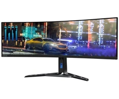 Monitorius Lenovo Legion R45w-30 44,5" 165 Hz 450 nitų AG 2x HDMI, DP, USB-C, RJ45 Juodas