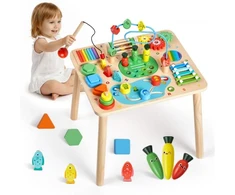 Vevor Montessori veiklų stalas vaikams 1–3 m.