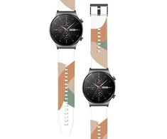 Dėklas Moro band apyrankė Huawei Watch GT2 Pro, silikoninė laikrodžio apyrankė su raštu 4