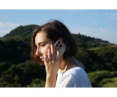Moshi iGlaze MagSafe - dėklas skirtas Apple iPhone 14 Max Sidabrinis