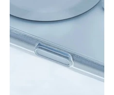 Moshi iGlaze MagSafe - dėklas skirtas Apple iPhone 17 Pro Max Luna Sidabrinis
