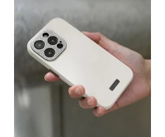 Moshi Napa MagSafe - Leather dėklas skirtas Apple iPhone 15 Eggnog Baltas