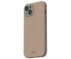 Moshi Napa MagSafe - Leather dėklas skirtas Apple iPhone 15 Plus Woodsmoke Brown