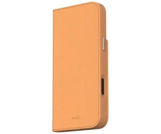 Moshi Overture MagSafe - 3-in-1 Leather Flip dėklas skirtas Apple iPhone 16 Pro Caramel Brown