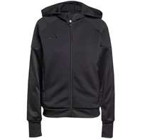 Moterims adidas Tiro 25 Sportinis džemperis su pilnu užtrauktuku, juodas JD9079