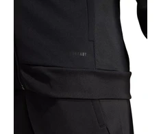 Moterims adidas Tiro 25 Sportinis džemperis su pilnu užtrauktuku, juodas JD9079