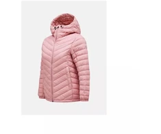 Moterims Frost Down Hood striukė rožinė Peak Performance