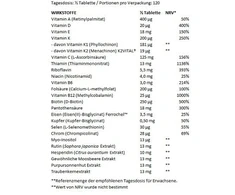 Moterims skirtas multivitaminų kompleksas BioTech 60 tablečių