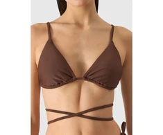 Moteriška bikini viršutinė dalis 4F 4FWSS24UBKTF041-81S Ruda