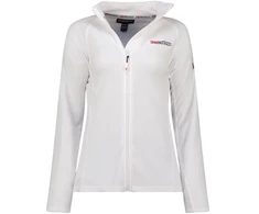 Moteriška flisinė striukė Geographical Norway TUG FZ, balta
