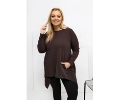 Moteriška ilga palaidinė plus size ilgomis rankovėmis Relevance