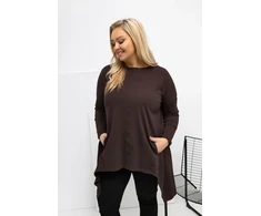 Moteriška ilga palaidinė plus size ilgomis rankovėmis Relevance