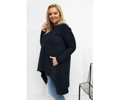 Moteriška ilgomis rankovėmis oversized palaidinė Relevance