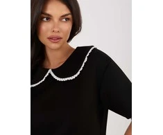 Moteriška juoda elegantiška palaidinė