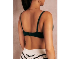 Moteriška juoda push-up liemenėlė