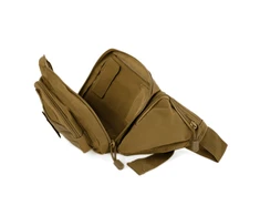 Moteriška juosmeninė rankinė iš Cordura, chaki spalvos Solier