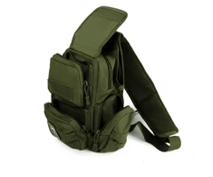 Moteriška kuprinė per petį iš Cordura žalia Solier