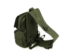 Moteriška kuprinė per petį iš Cordura žalia Solier