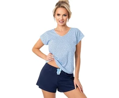Moteriška medvilninė pižama Donna Star Short