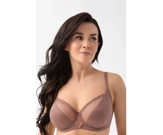 Moteriška minkšta liemenėlė Vicky K564, mocca