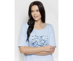 Moteriška naktinė palaidinė 100% medvilnės Valentina